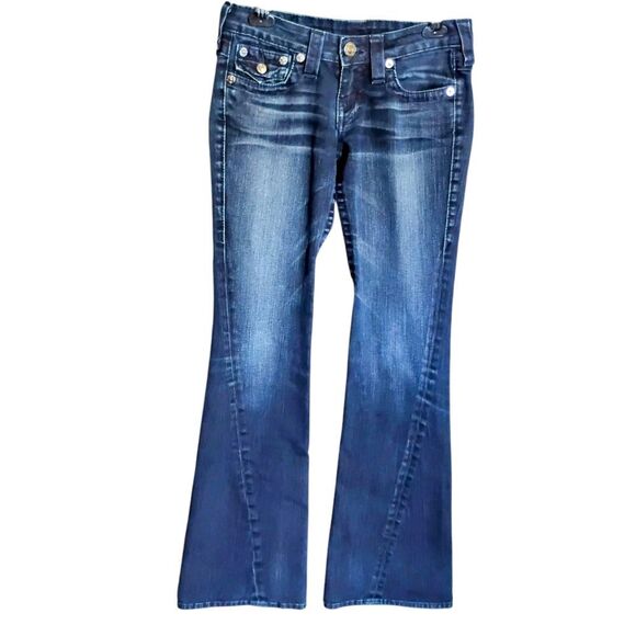 True Religion Joey Twist Hem Flap Pocket Women's Size 25 - Picture 1 of 5